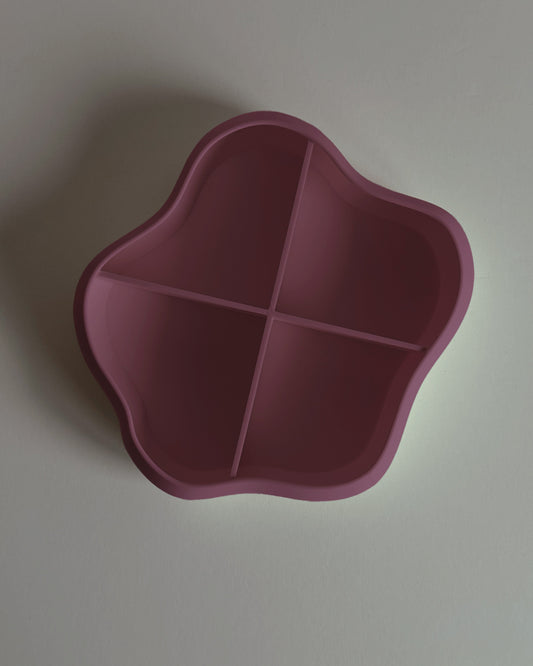 bordeaux snack schale, organizer in bordeaux