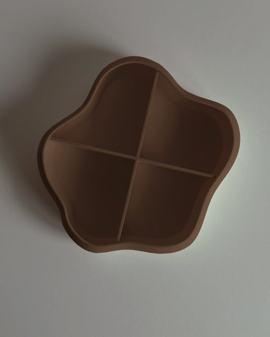 mocha snack schale, organizer in mocha