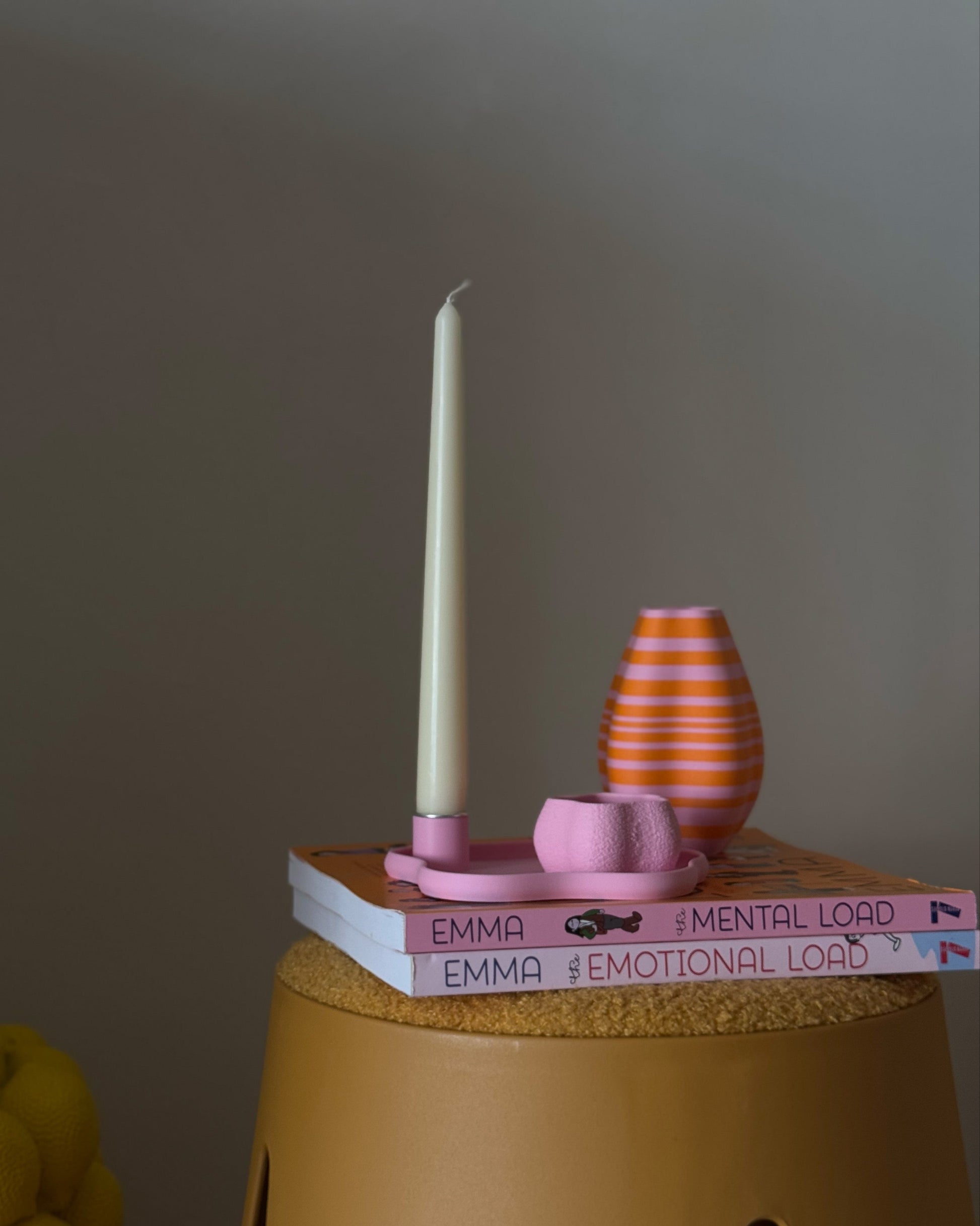 Moderne Wohn- und Tischdeko, 3D-Druck Vase mit ungleichmäßigem Muster