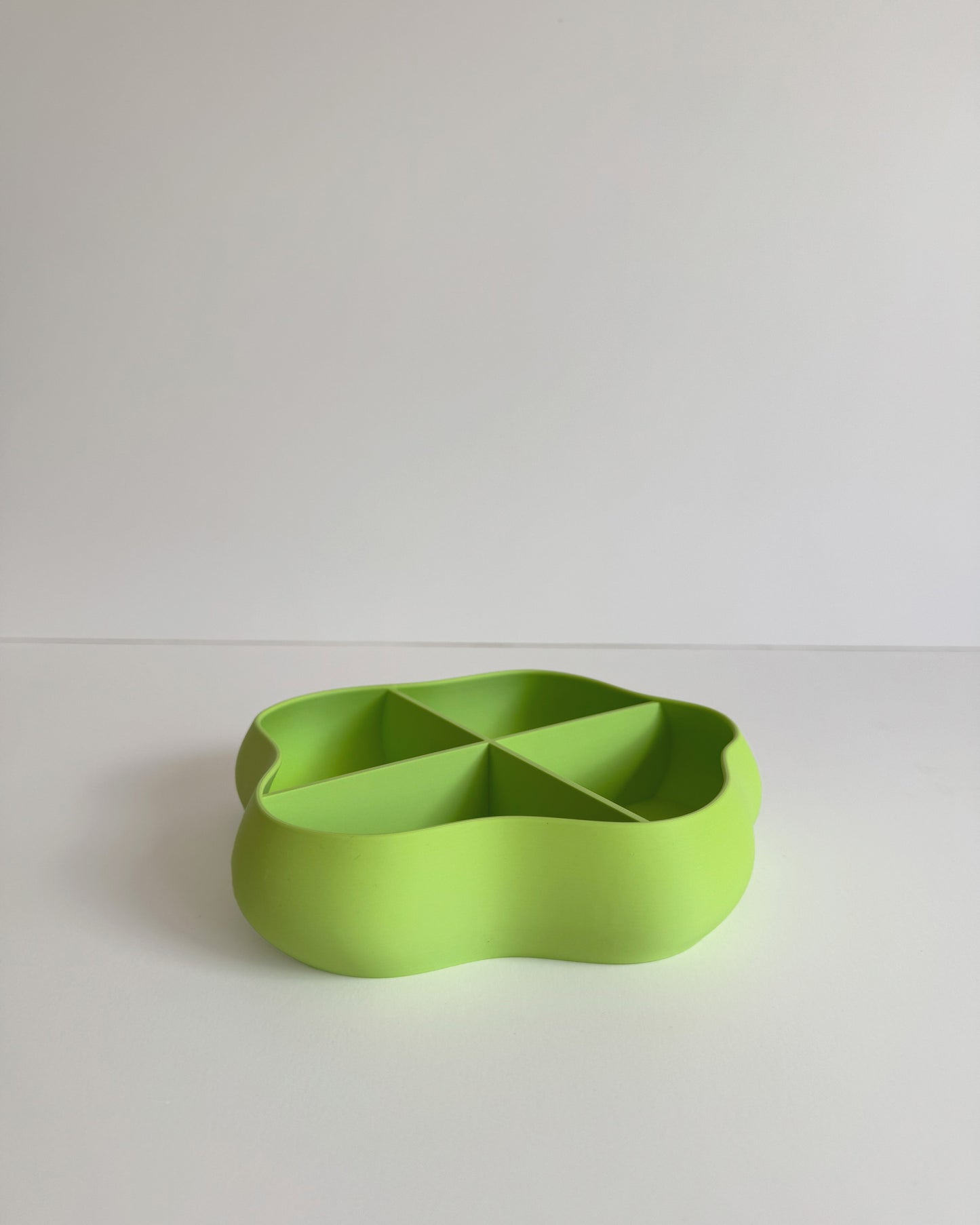 Designer Snackschale in Grün, für einen Kinoabend oder Mädelsabend