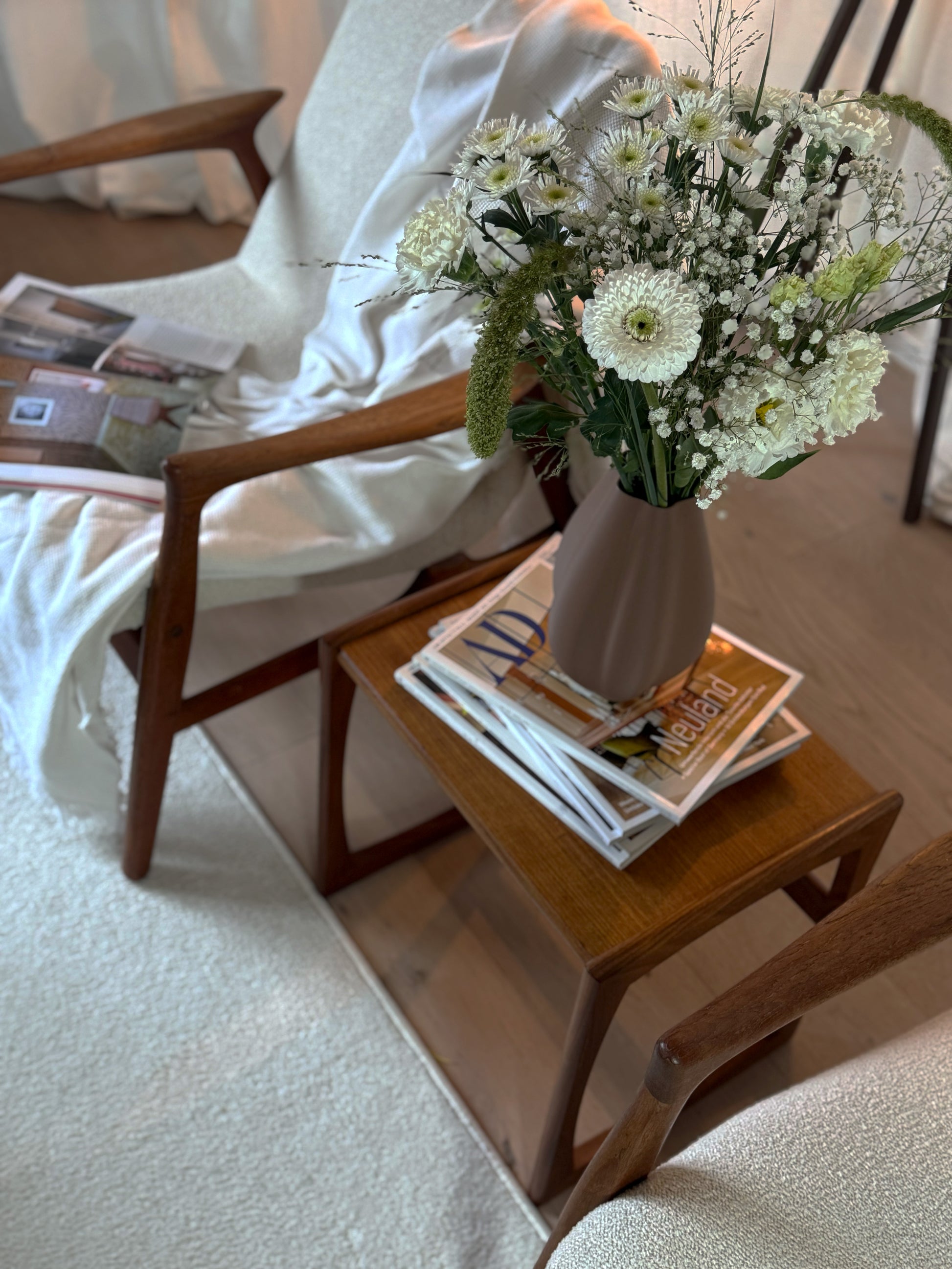 Vase in Mokka, perfekt zum verschenken, Hergestellt in Deutschland