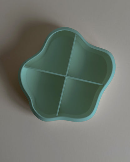 blaue snack schale, organizer in blau