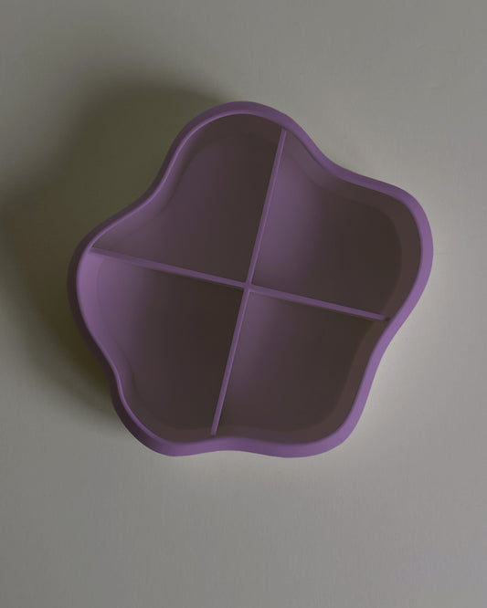 lila snack schale, lila organizer schale