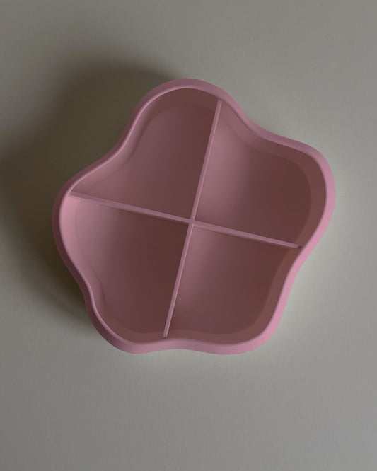 rosa snack schale, organizer in rosa