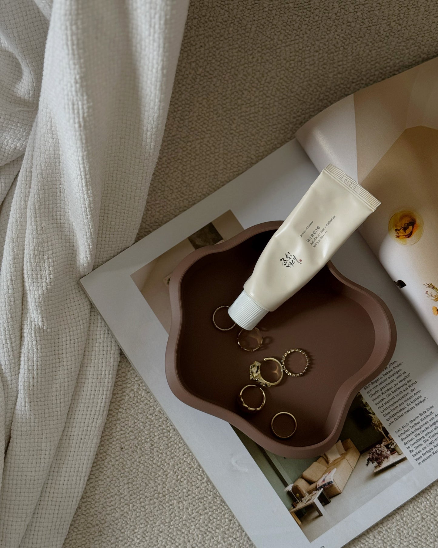 Schmuckschale in Mocha