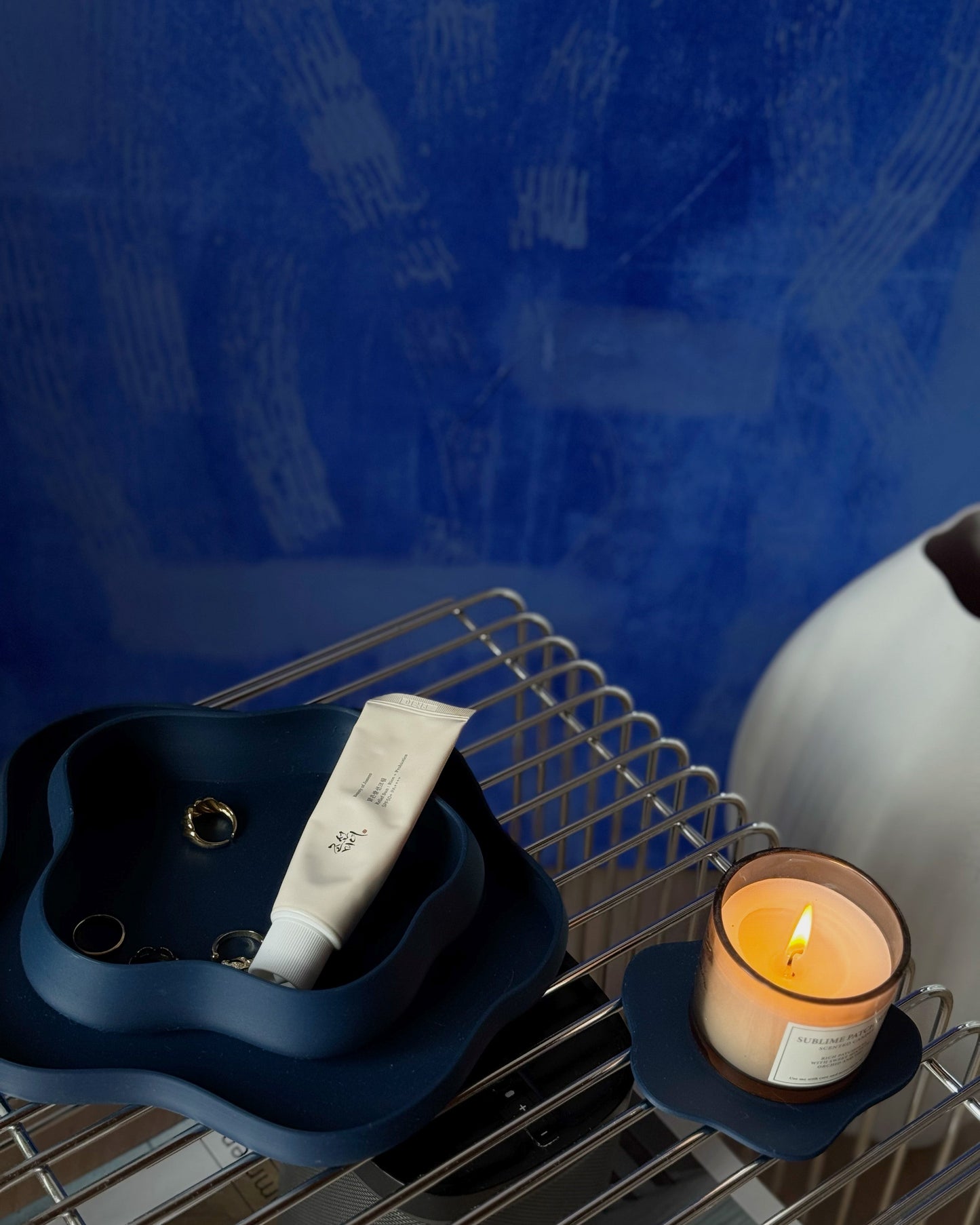 Navy Blue Schlüsselschale für deinen Flur, Ordnung für den Flur