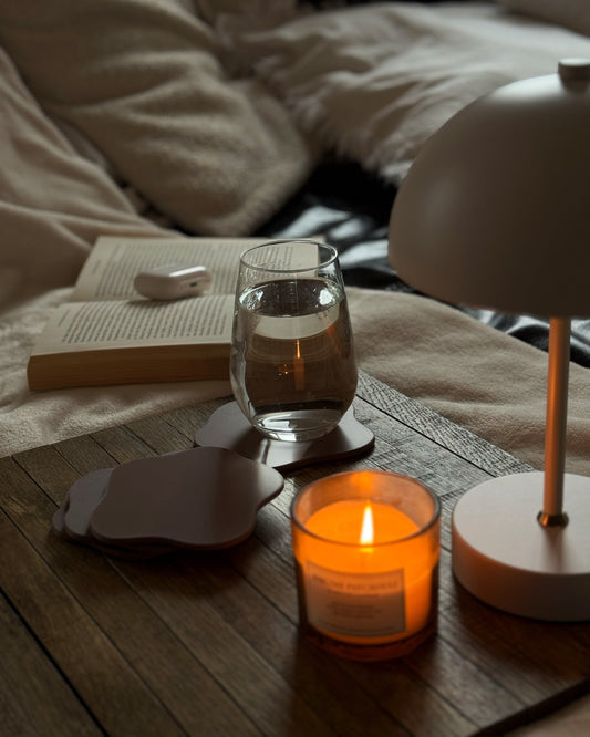 Untersetzer, 4er set, Braune untersetzer