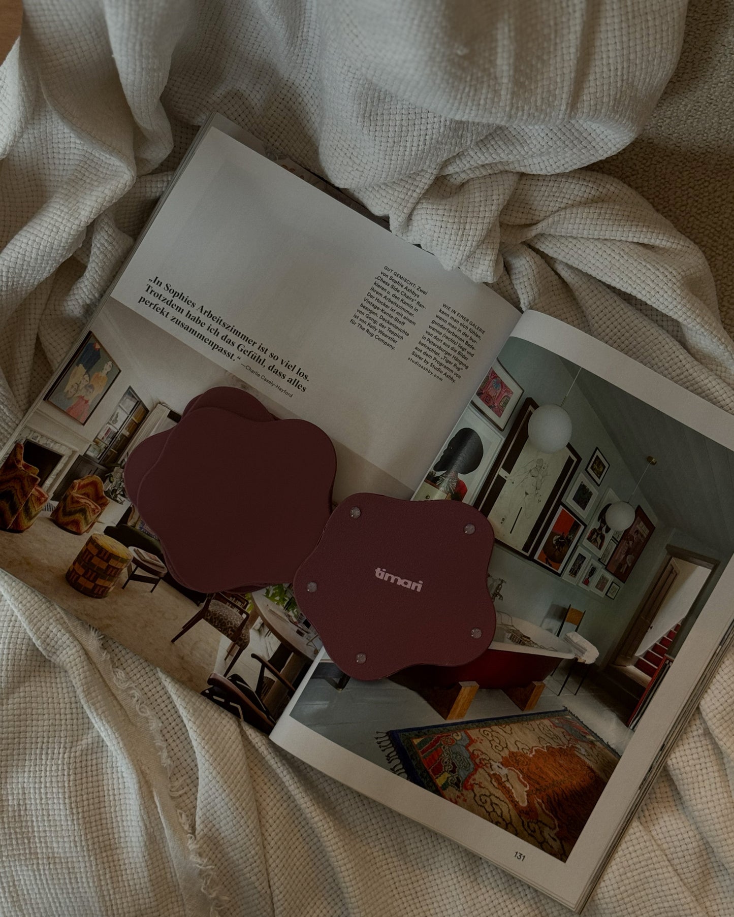 COZY COASTER, SET OF 4