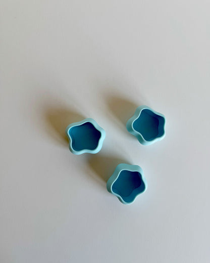 kleine Ablageschale in hellblau, 3 er set zu sehen